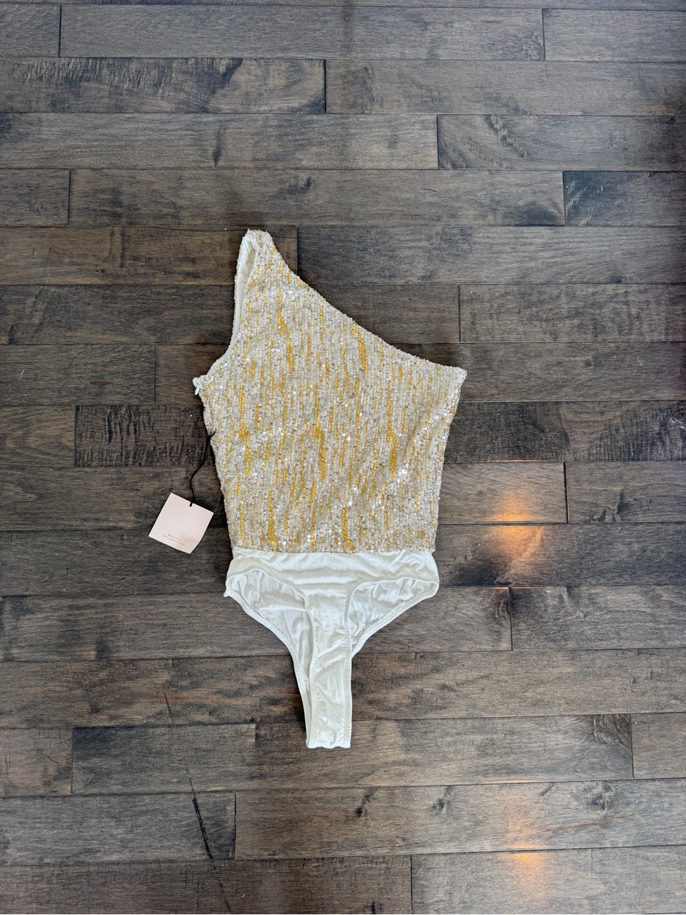 NTW superdown gold sparkly bodysuit - Picture 5 of 6